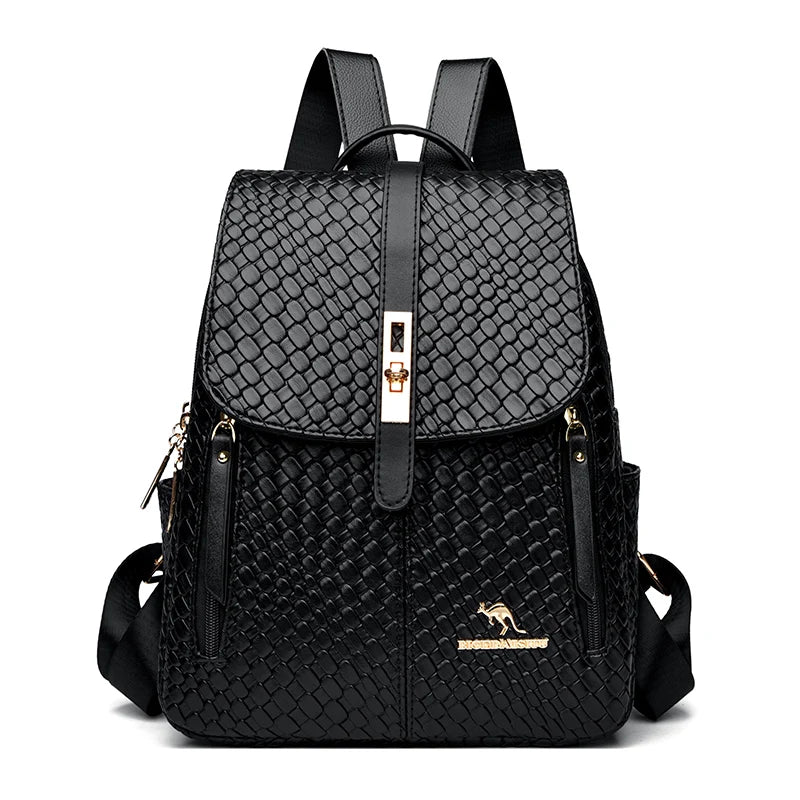 Luxury Women Leather Backpacks